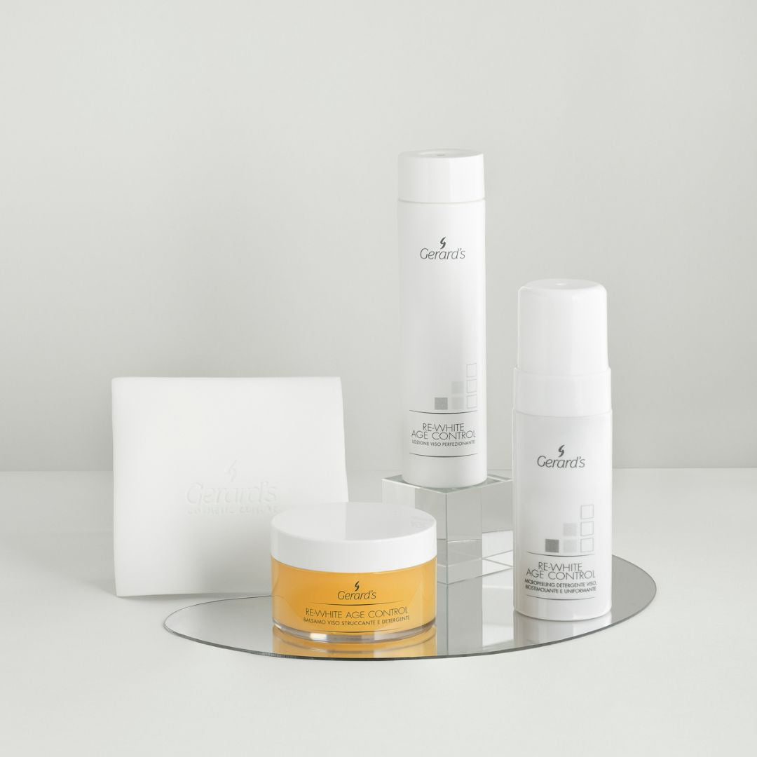 RE-WHITE AGE CONTROL - BALSAMO VISO STRUCCANTE E DETERGENTE