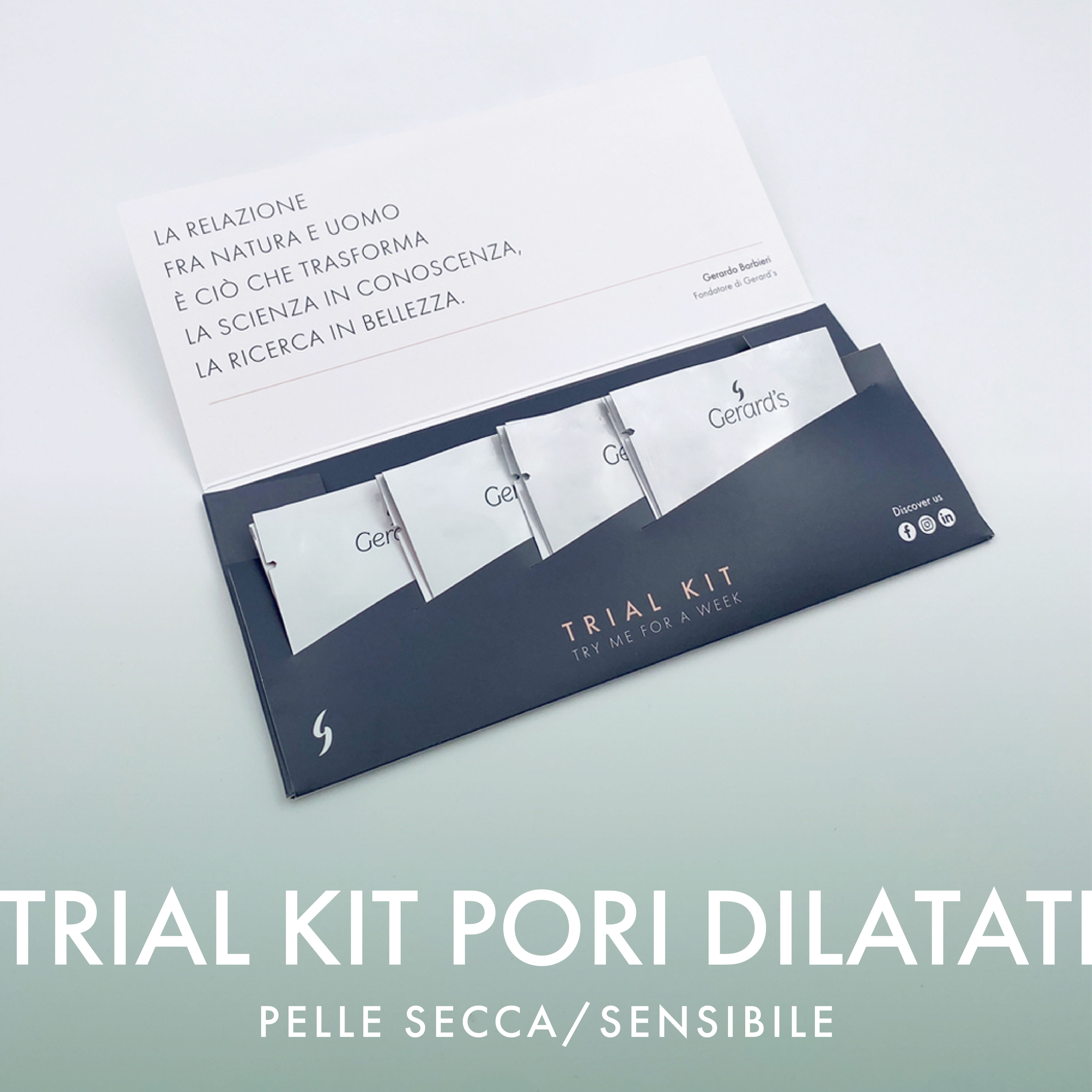 Trial Kit Pori Dilatati – Pelle Secca/Sensibile