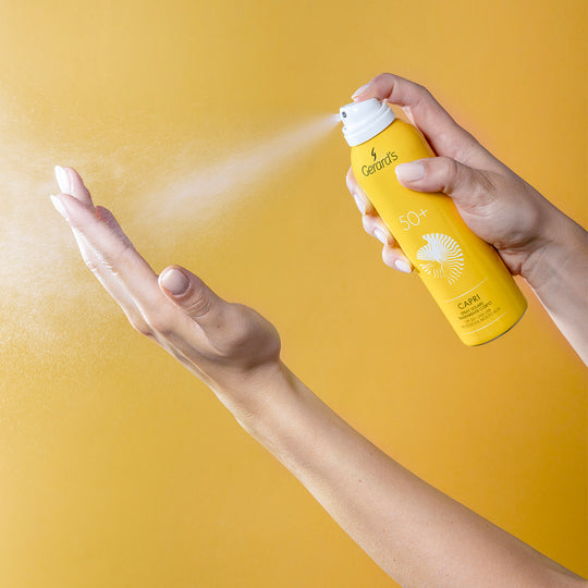 CAPRI - SPRAY SOLARE TRASPARENTE CORPO SPF 50+