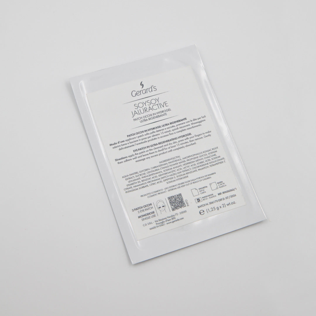 SOYSOY EYE PATCH IN ULTRA REGENERATING HYDROGEL