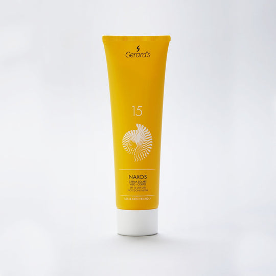 NAXOS CREMA SOLARE VISO-CORPO SPF 15 UVA UVB - PROTEZIONE MEDIA