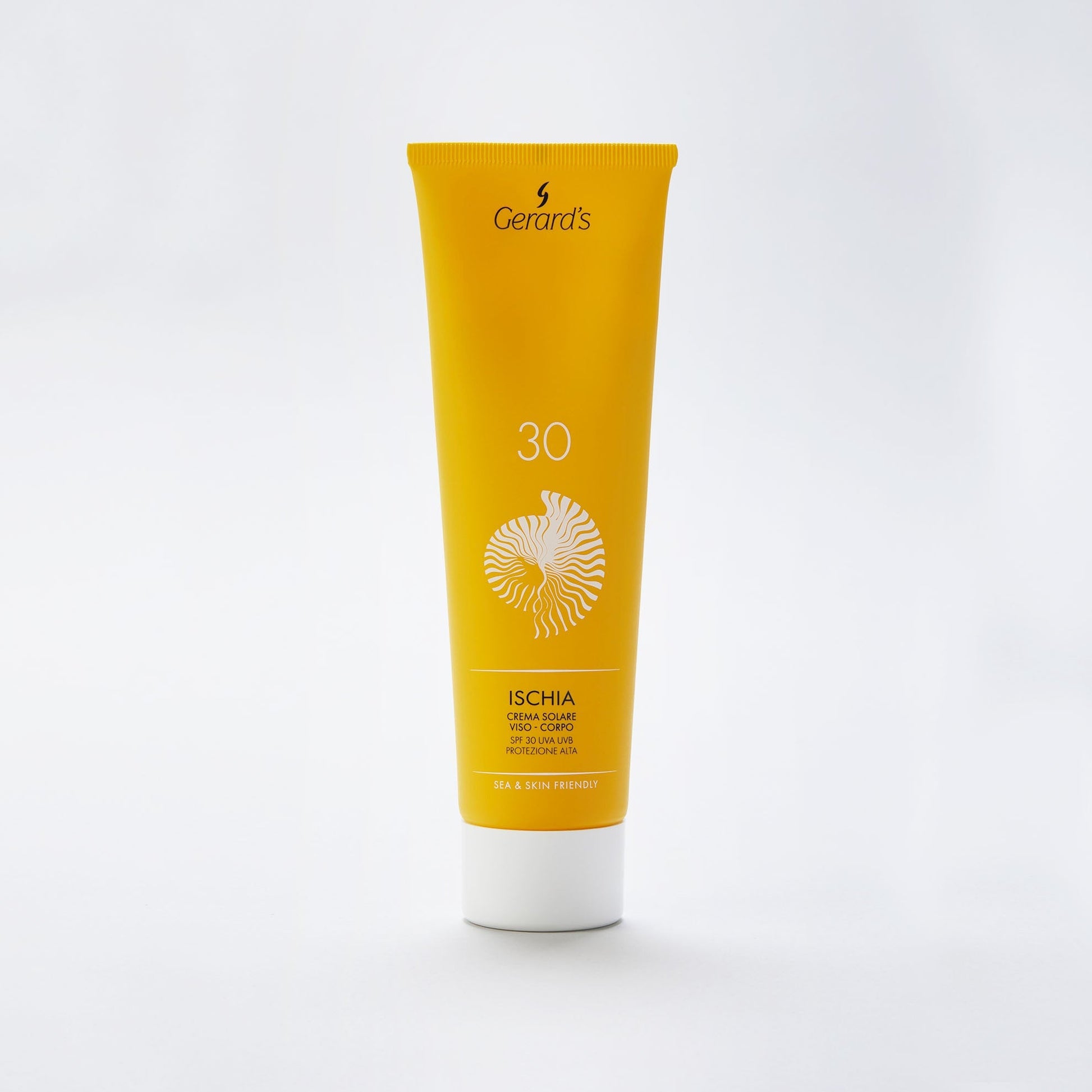 ISCHIA CREMA SOLARE VISO-CORPO SPF 30 UVA UVB - PROTEZIONE MEDIA - Gerard's Cosmetic Culture