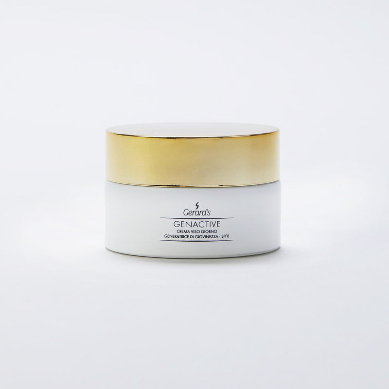 GENACTIVE CREMA VISO GIORNO GENERATRICE DI GIOVINEZZA - SPF 8 - Gerard's Cosmetic Culture