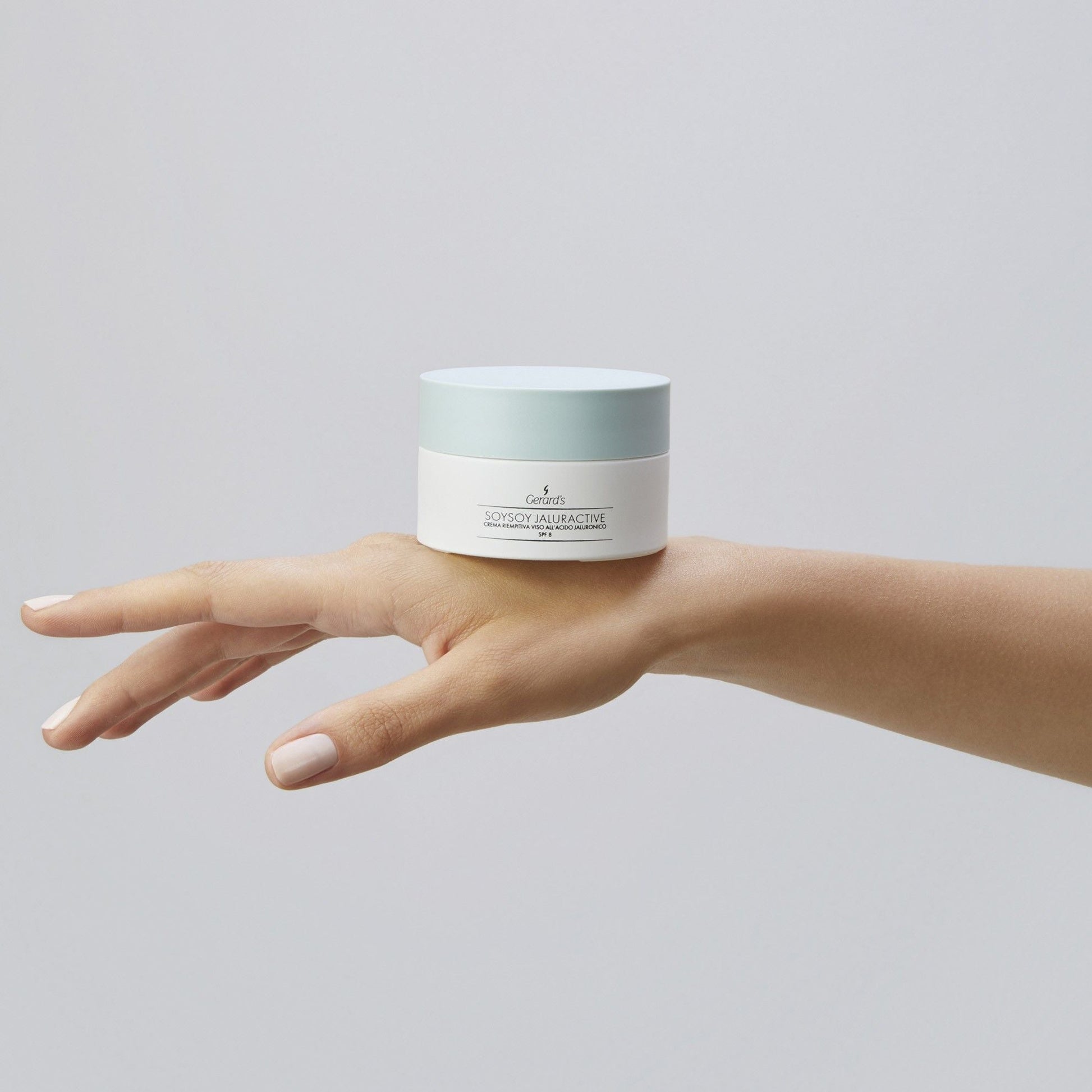 SOYSOY JALURACTIVE CREMA RIEMPITIVA VISO ALL'ACIDO JALURONICO - SPF 8 - Gerard's Cosmetic Culture