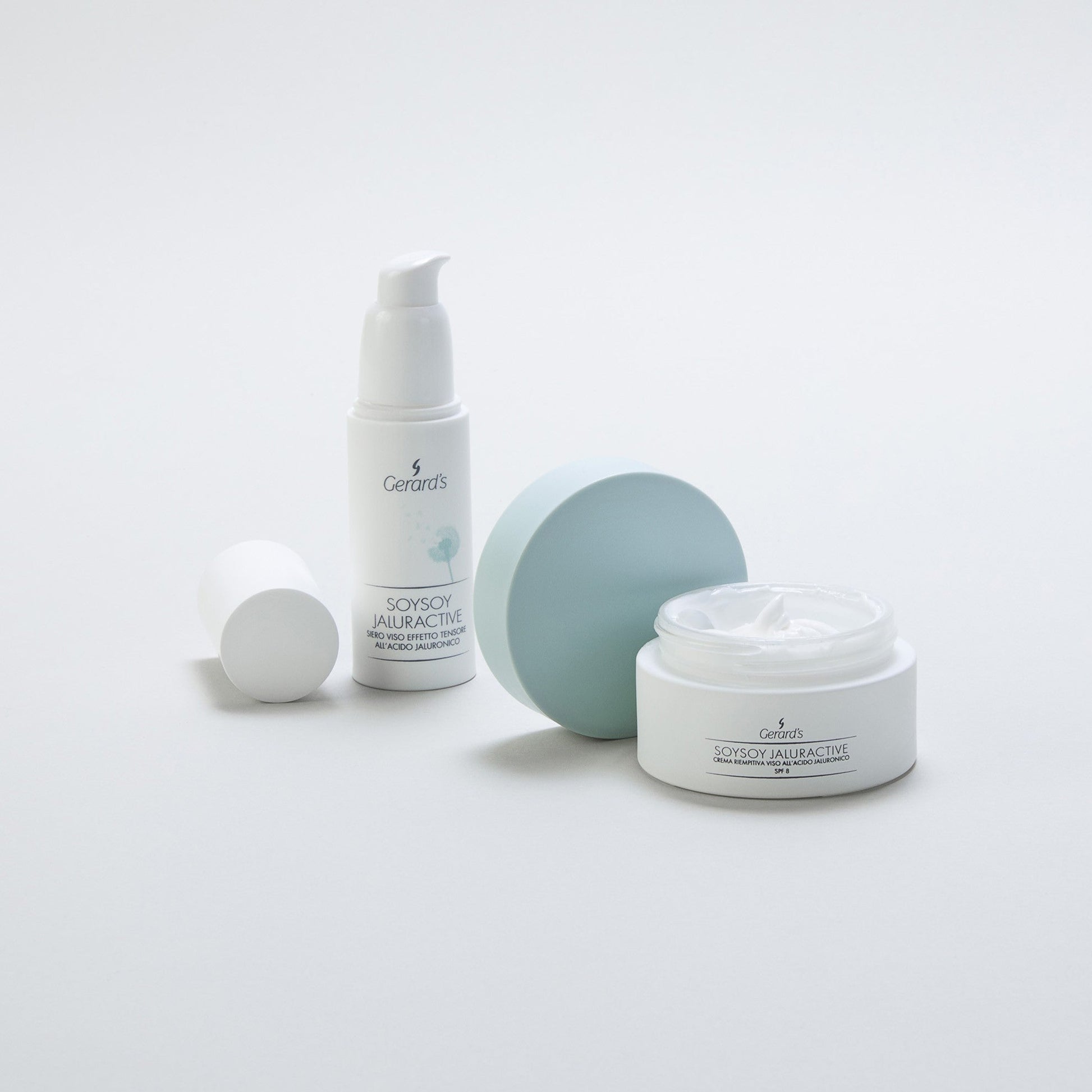 SOYSOY JALURACTIVE SIERO VISO EFFETTO TENSORE ALL'ACIDO JALURONICO - Gerard's Cosmetic Culture