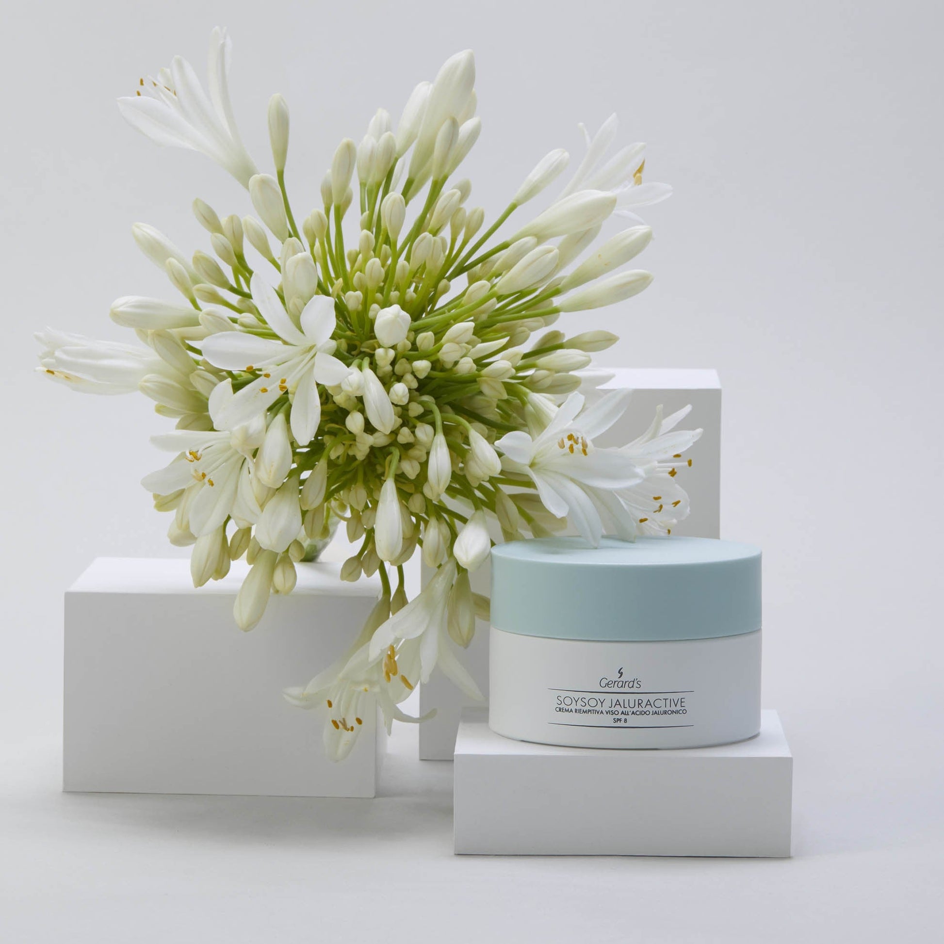 SOYSOY JALURACTIVE CREMA RIEMPITIVA VISO ALL'ACIDO JALURONICO - SPF 8 - Gerard's Cosmetic Culture