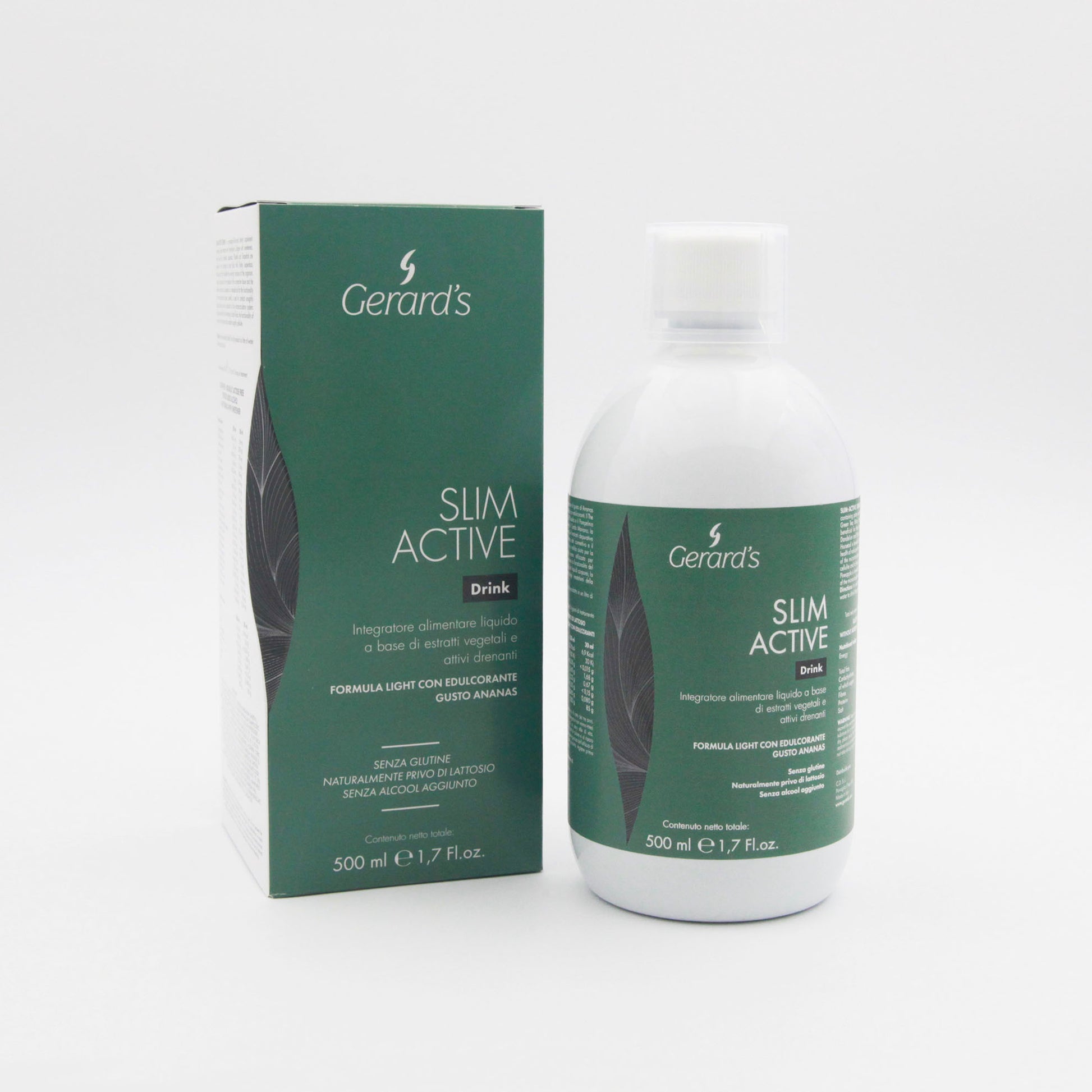 SLIM-ACTIVE DRINK LIQUID DIETARY SUPPLEMENT | DRAINING FORMULA